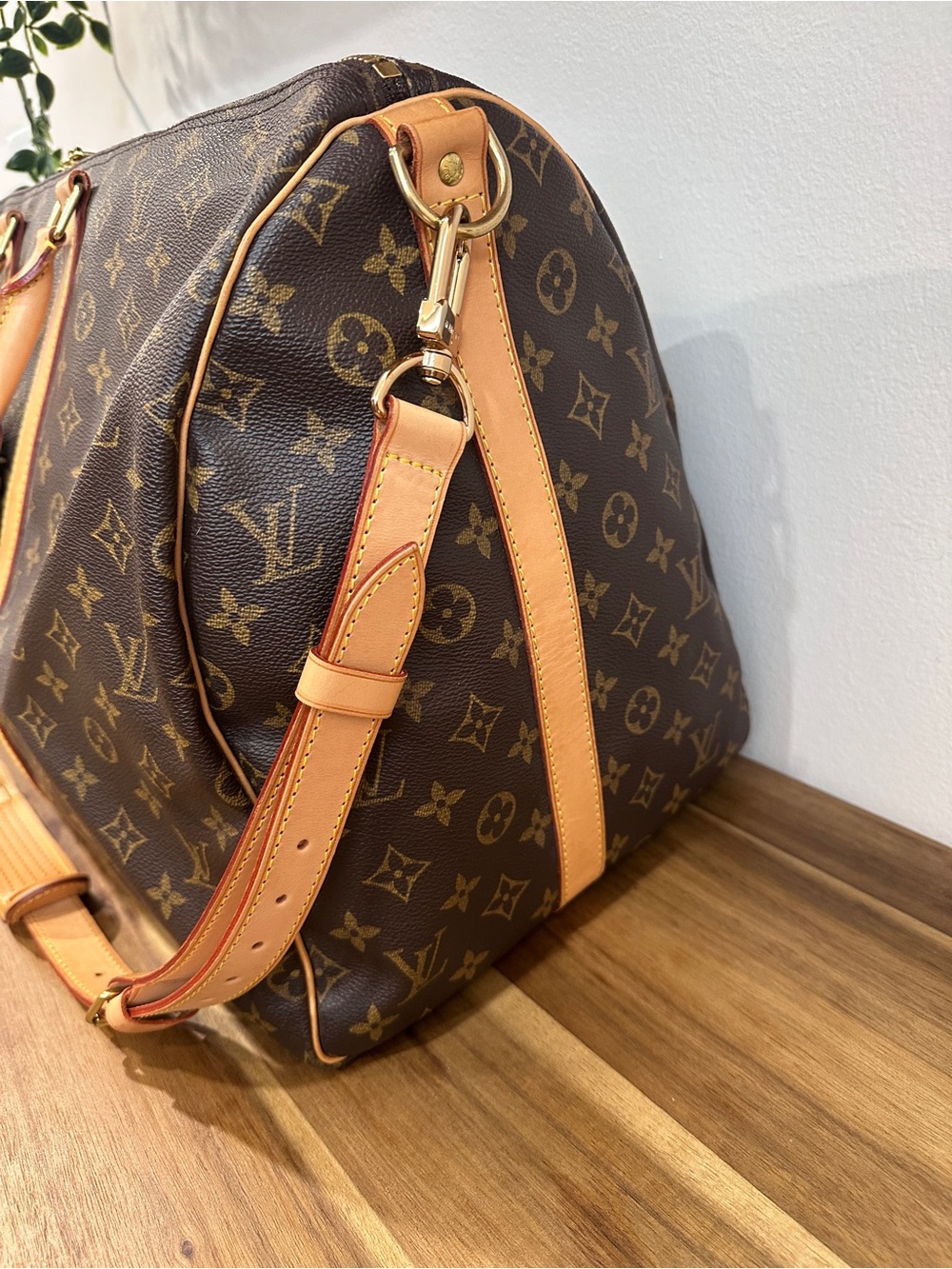 LOUIS VUITTON BANDOULIERE 55 MONOGRAM CANVAS - Picture 6 of 16